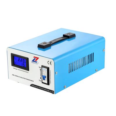 China Power GBK-1000VA Single Phase 1000kw 220V/220VAC Smart LCD Isolation Transformer for sale