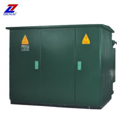 China Outdoor Combined Substation American Kind Compact Protection Mounted Transformer Substation YB for sale