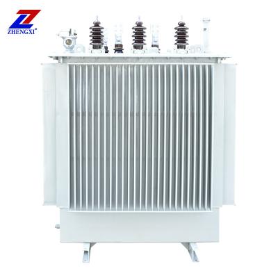 China S11 10KVA Power Distribution Oil Immersed Electrical Power Transformer for sale