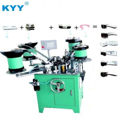 China Kinds Universal Multifunction Automatic Integration Zipper Slider Making Machine for sale