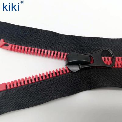 China Best price viable high quality vislon black zipper for garment for sale