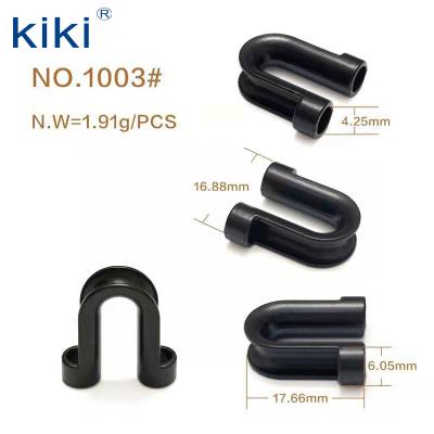 China Nickel Free Metal U Shape Toggle Rope For Clothing Garment Shoes for sale