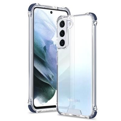 China Shockproof New Arrivals Premium Crystal Clear Hybrid Shockproof Corner Bumper Phone Case For Samsung Galaxy S22 Pro for sale