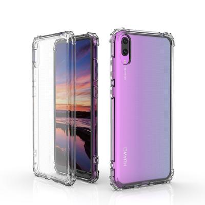 China Unique For Huawei Enjoy 9 Transparent Soft Clear TPU Case Back Cover For Huawei Y7 Pro Mobile Case for sale