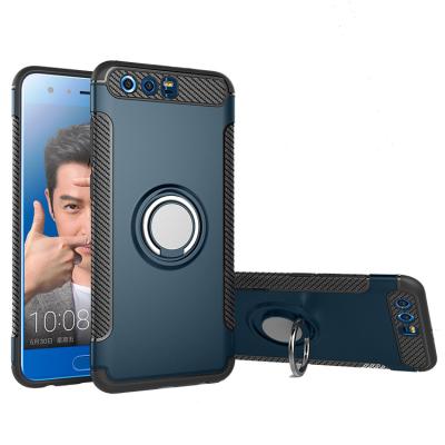 China Fashion Eco-friendly Armor Case For Huawei Honor lite 9/10/10/V9 Ring Car Magnetic Cool Phone Case for sale