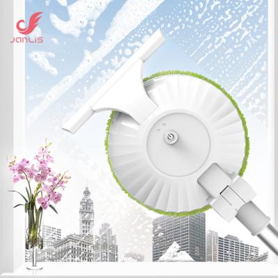 China New Household Telescopic Cordless Window Washer With Brush Window Washer Wiper Electric Window Cleaners for sale