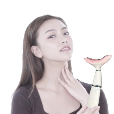 China Anti Aging Blood Vessels Removal Neck Care Wrinkle Remove Neck Lift Beauty Skin Care Products EMS Machine Neck Massager for sale