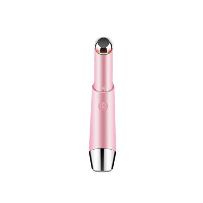 China Other Mini Eye Beauty Massage Pen Smart Electric Wave Sonic Eye Massage Pen With Heated Skin Care Tool Facial Massage for sale