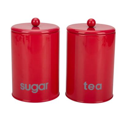 China Series 3 Sustainable Set Powder Coated Storage Canister for sale