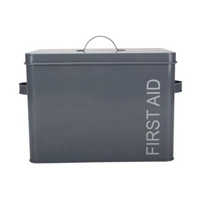 China Household/Medicine Metal First Aid Kits Storage Case/Emergency Box/Small Size Pill Container for sale