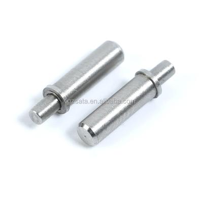 China Micro Pin Plunger Short Pin Head Stainless Steel Spring Type for sale