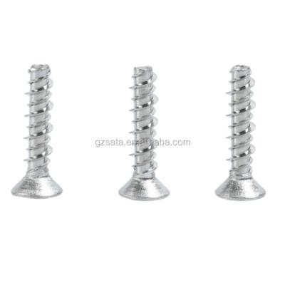 China Low Customized Flat Phillips Flat Countersunk Head High Thread Forming Screws For Fragile Plastic for sale