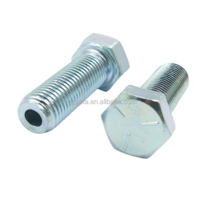 China HEX Customized Steel Galvanized Hex Head Bolts With Hole for sale