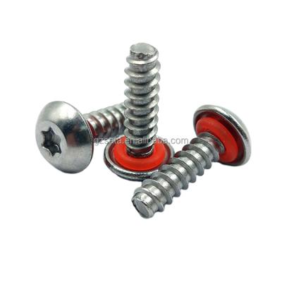 China Knob Customized Stainless Steel Knob Head Sealing Tapping Screws With Torx Drive for sale