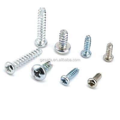 China Pan Customized Pan Head Thread Cutting Tapping Screws for Soft Metal for sale