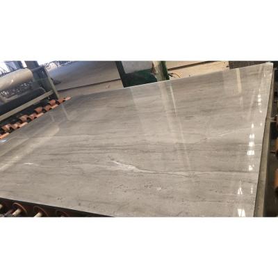 China Modern Color Consistency Polished Kitchen Table Top Gray Dragon Natural Sand Stone Slab Silver Ceramic Slab Flooring Gray Marble for sale