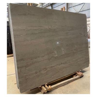 China Modern Fair Stone Natural Marble Curtain Wall Prices Gray Dragon Silver Lime in Guangxi Gray Marble for Wall and Countertop for sale