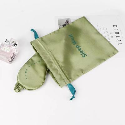 China China factory hot sale high quality custom colored drawstring pouch satin eyewear trays gift bag for sale