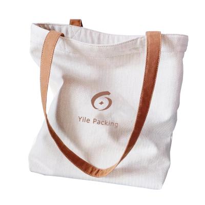 China Fashion sublimated canvas tote bags with logo eco cotton tote bag custom printed high quality custom made canvas bag for sale