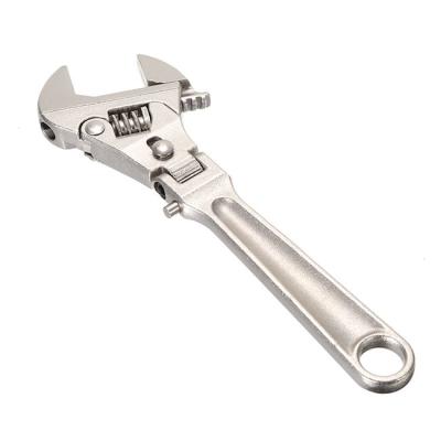 China Alloy Stainless Steel Zn-Plated Adjustable Two Way Spanner Wrench Repair Tool Fasten Release Parts Open End Torque Wrench for sale