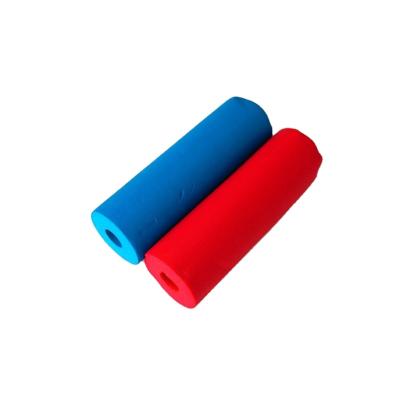 China Househould underfloor heating system parts sell best insulation thick red blue pipe used for underfloor heating system temperature preservation tube for long time for sale