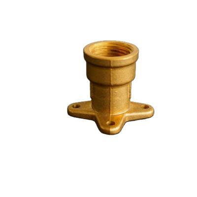 China Cross-linked Pipe Wall Seat Copper Pipe Fittings Water Pipe Fittings Equal for sale