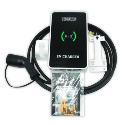 China 3phase 380v wall ocpp 1.6 wallbox charging station 22kw ev home charger ACSNA-22 for sale