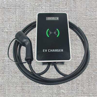 China AC wallbox 3phase 380v ocpp 1.6 wallbox charging 11kw home charging station ev home charger for sale