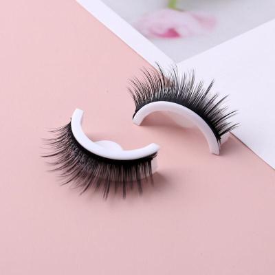 China 25-30 Times New Arrivals Allergy Prevention Eyelashes Reusable False Eyelashes No Glue Eyelashes for sale