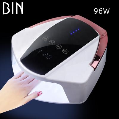 China New Beauty Power Nail Fingernail Nail Dryer Professional Strong Gel Polish Light Art Tools Rechargeable Nail Lamp for sale