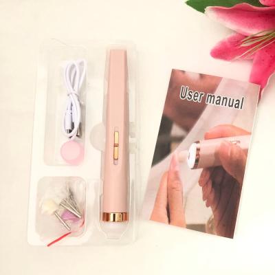 China New Arrival Light Professional Electric Nail Drill Machine Electric Nail Folder Nail Bits Drill Machine Set for sale