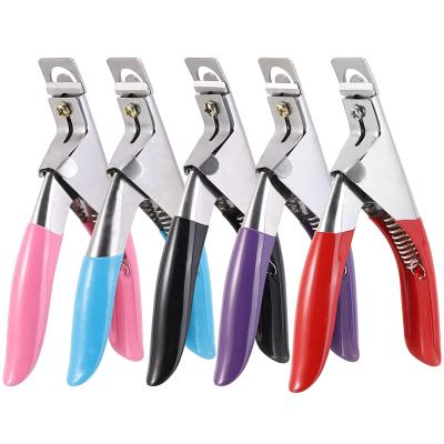 China Durable Professional Nail Art Edge Cutter Nail Art Clipper Nail Edge Trimmer for sale