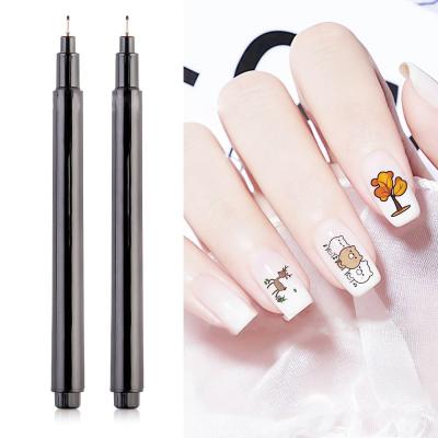 China Smooth Painting Nail Art Graffiti Pen from Pen Diy Flower Abstract Lines Coating for sale