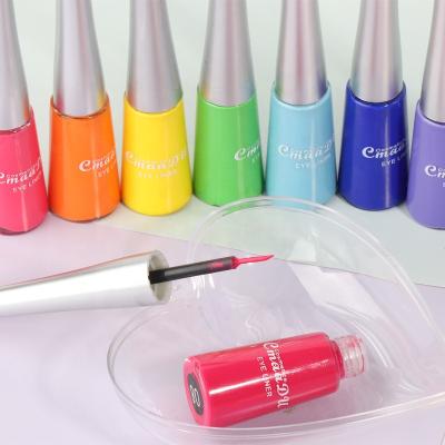 China Eco-Friendly Matte Eyeliner OEM 17 Fast-Drying Color During Color Liquid Eyeliner for sale