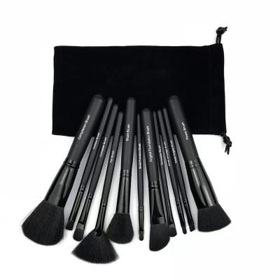 China Beauty Care Make Tools 11pcs Cosmetic Eyeshadow Eyeliner Blush 3D Brush Fish Scale Makeup Brush Set for sale