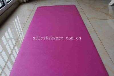 China Thin Custom Printed EVA Foam Sheet Non - toxic Exercise Yoga Matting for sale