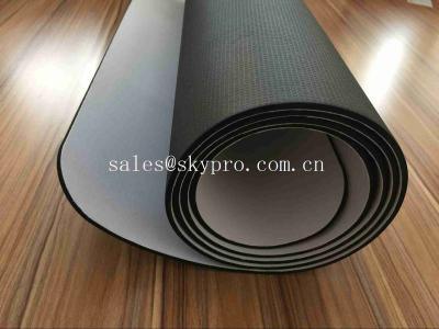 China esteras gruesas de la yoga del ejercicio NBR de la estera de Pilates de la yoga del entrenamiento de la aptitud del ejercicio de Trainning del cuerpo negro de 3m m para la aptitud en venta