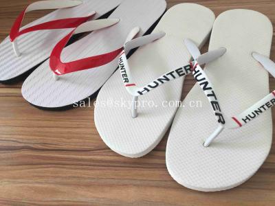 China Lightweight Molded Rubber Products Rubber Spa Slippers Heat Transfer Printing for sale