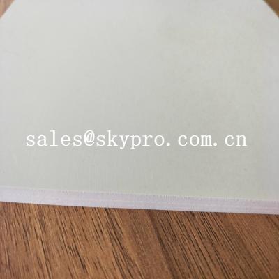 China Het vlotte van het Latex Rubberblad Zachte Witte SBR Rubberblad van het het Broodjes niet Giftige Silicone Te koop