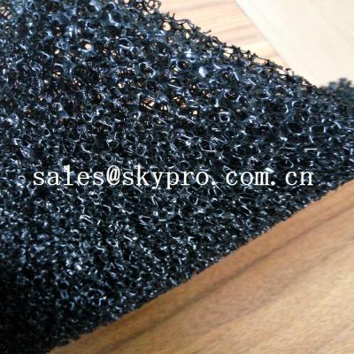 China Cleaning sponge Molded Rubber Products soft flexible , open surface 15ppi sponge foam sheet for sale