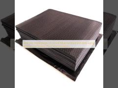 Anti-slip, Waterproof, Oil-proof, Wear-resistant and Anti-aging Willow Leaf Rubber Floor Mat Insulation