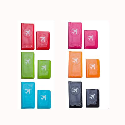 中国 Wholesale leather passport cover fancy travel custom PVC passport holder 販売のため