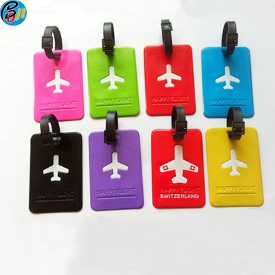 China Cheap Promotional Custom Pvc Luggage Tag,Plastic Luggage Tag,soft pvc Luggage Tag à venda