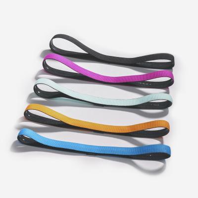 Κίνα Thin Non-Slip Elastic Sport Headbands, Elastic Silicone Grip Exercise Hair and Sweatbands for Yoga Sports Running Fitness προς πώληση