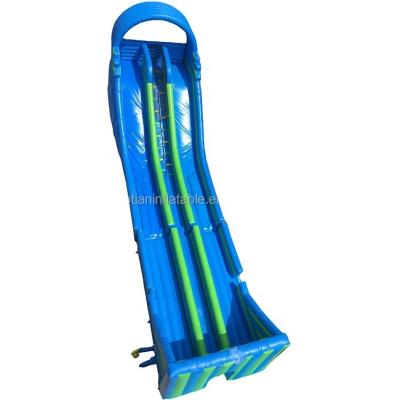 China Popular Outdoor Entertainment Amusement Park Equipment PVC Tarpaulin Sliding Big Cable Slide Inflatable Slide for sale