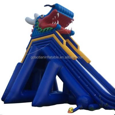 China Water Park China Factory Playground Durable Dragon Head Inflatable Water Slides Swimming Equipment for Party Decoration Adults Pool for sale