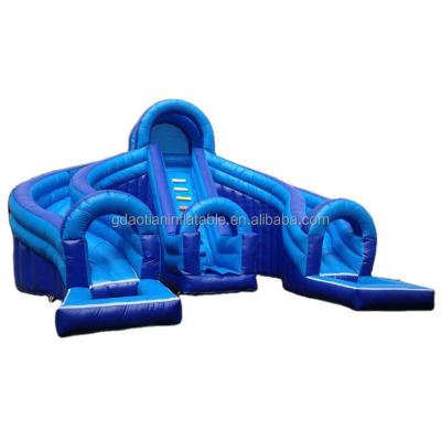 China PVC Inflatable Pool Slide Used Inflatable Water Slide For Sale Water Slide And Bouncer Park Toy For Adult Multifunctional for sale