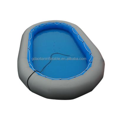 China Sports entertainment. High Quality Happy Paradise Kid Outdoor Water Sports Portable Round Oval Inflatable Pool For Kids And Adults for sale