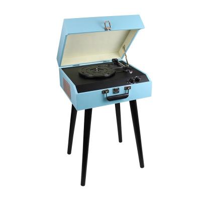 China HEADPHONE Table Type Disc LP Player Blue Tooth Turntable With Speaker for sale