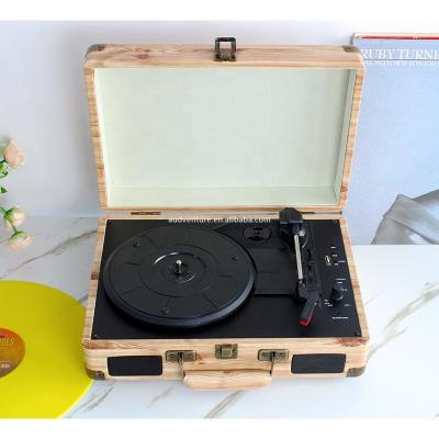 China RCA Output& Jack Audventure RP-01P Colorful Portable Suitcase Vinyl Record Player Turntable Record Player High Fidelity Sound Input and Aux Earphone. of USB with BT&USB and 33 45 78RPM for sale